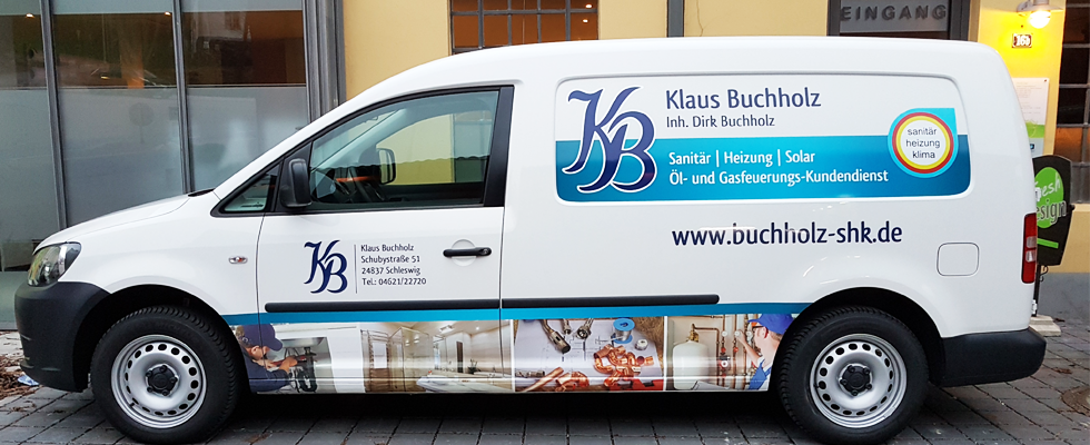 Handwerker Fahrzeugbeschriftung VW Caddy
